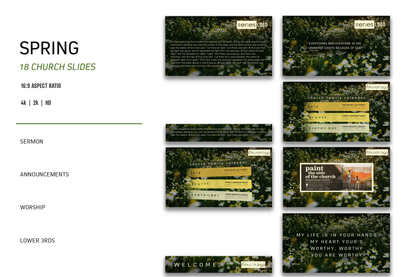 Spring (pack 3)