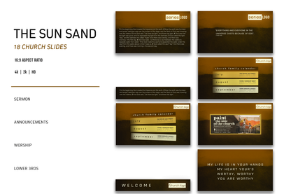 The Sun Sand (pack 3)